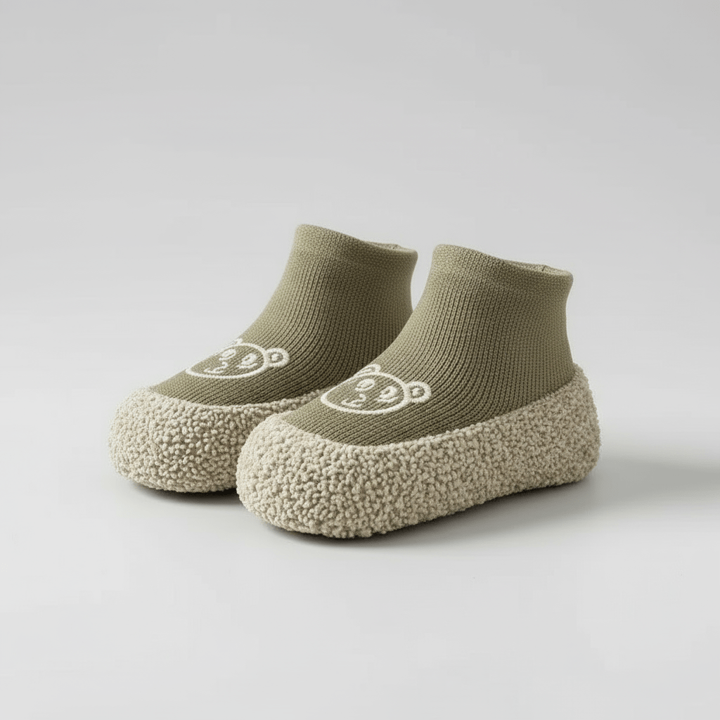Chaussettes avec Semelle pour Bébé