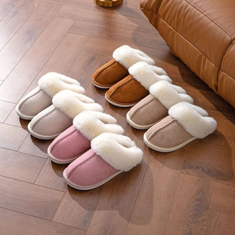Chausson d'Hiver Fourrés pour Femme