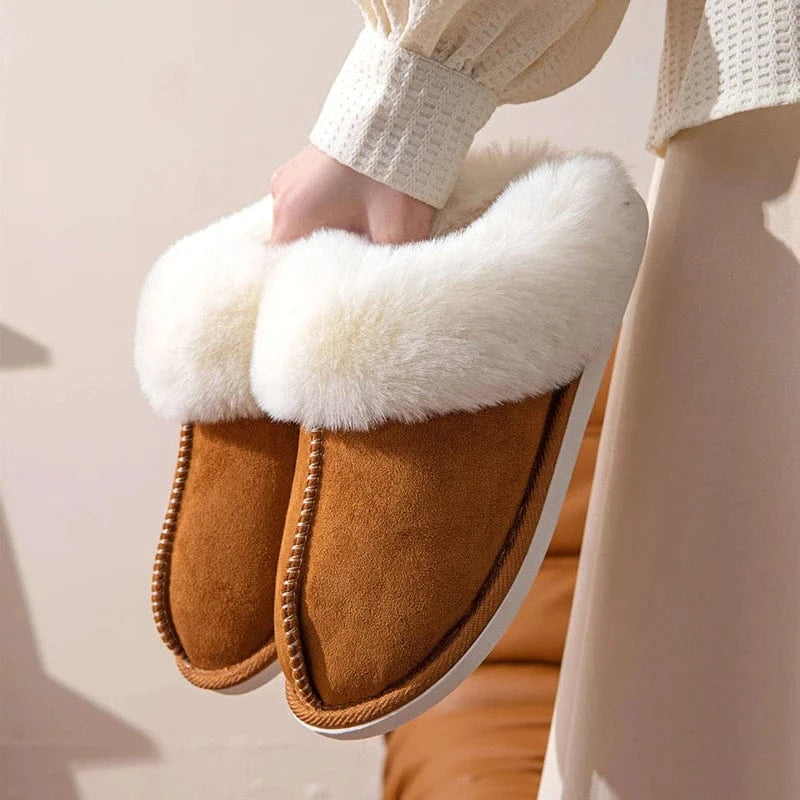 Chausson d'Hiver Fourrés pour Femme