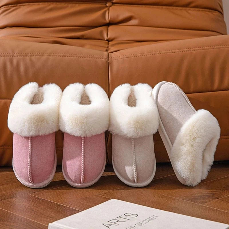 Chausson d'Hiver Fourrés pour Femme