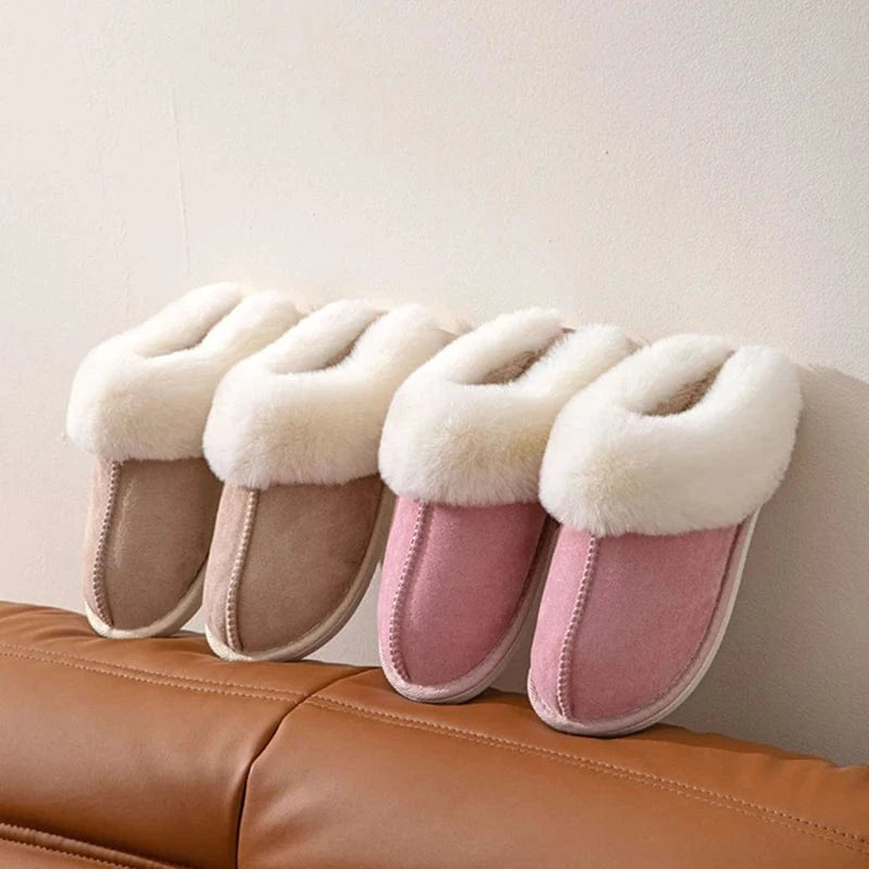 Chausson d'Hiver Fourrés pour Femme