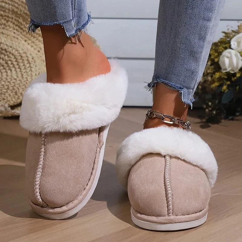 Chausson d'Hiver Fourrés pour Femme