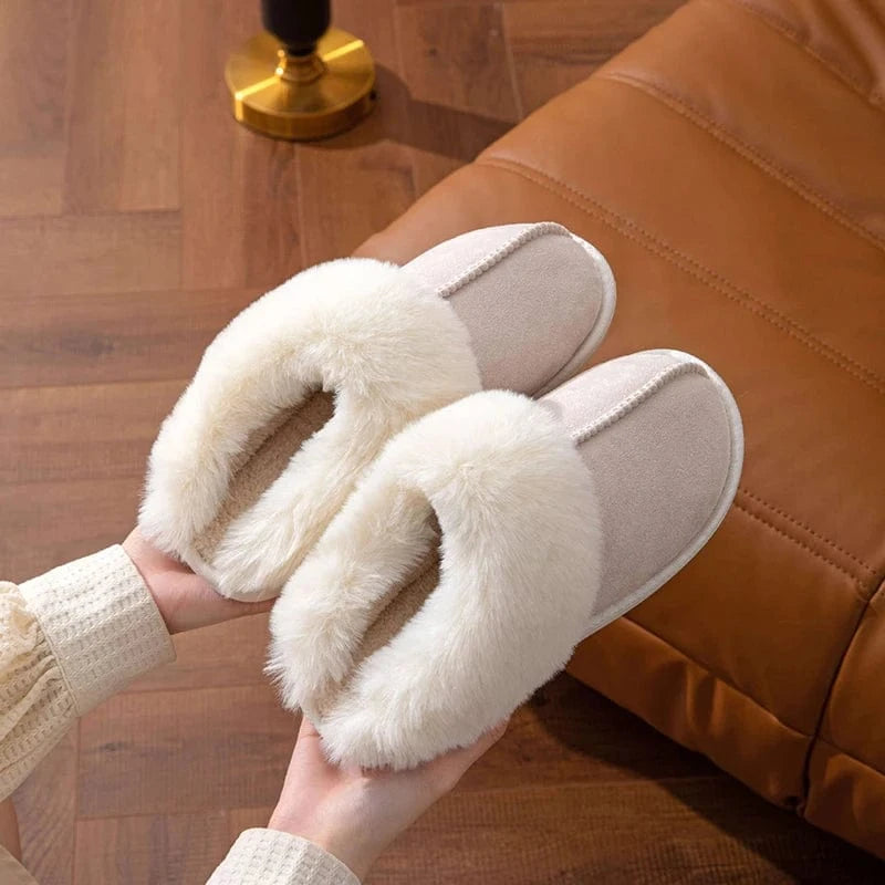Chausson d'Hiver Fourrés pour Femme