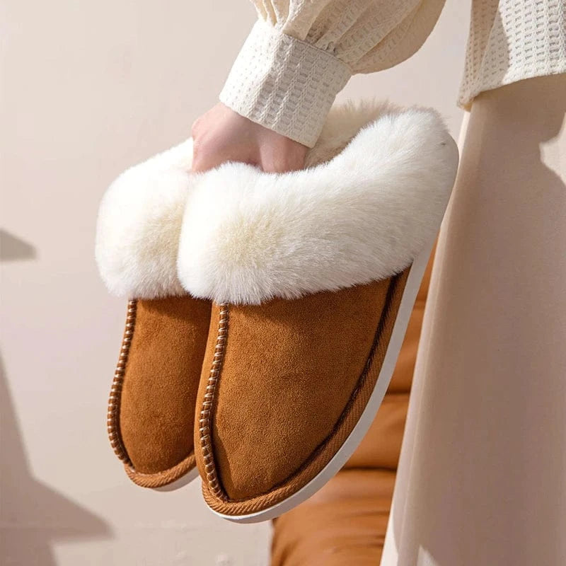 Chausson d'Hiver Fourrés pour Femme