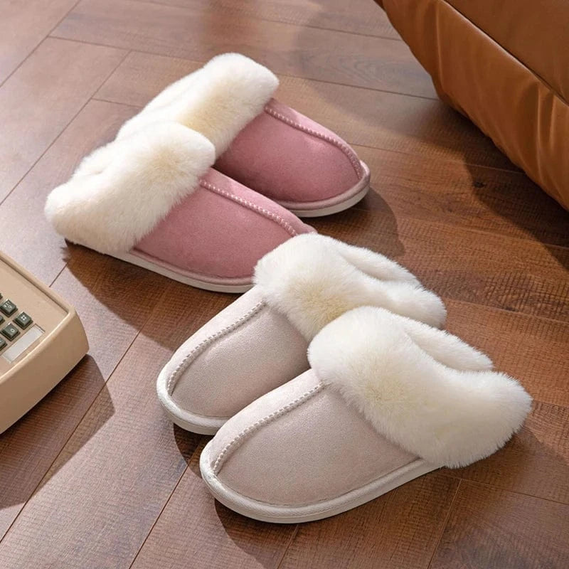 Chausson d'Hiver Fourrés pour Femme