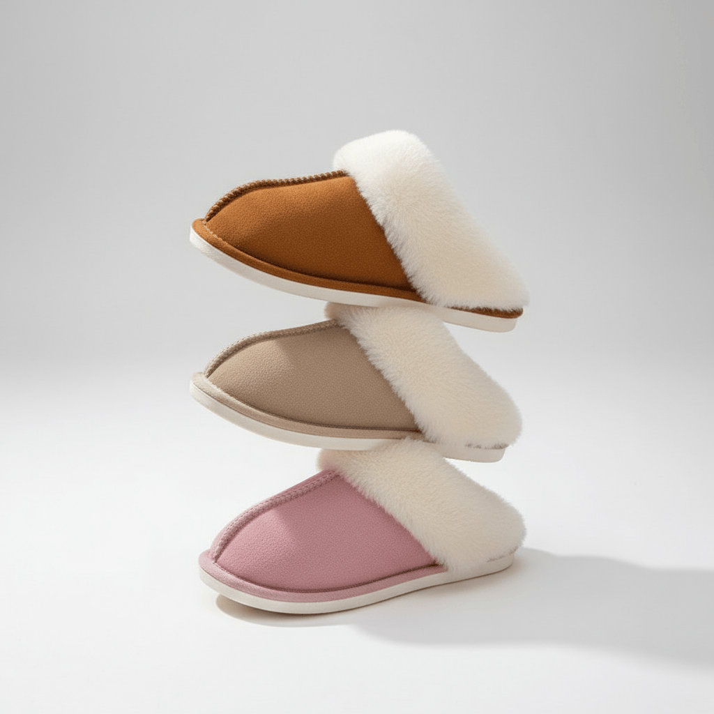 Chausson d'Hiver Fourrés pour Femme