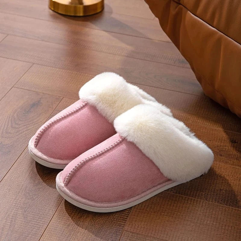 Chausson d'Hiver Fourrés pour Femme Rose / 35-36
