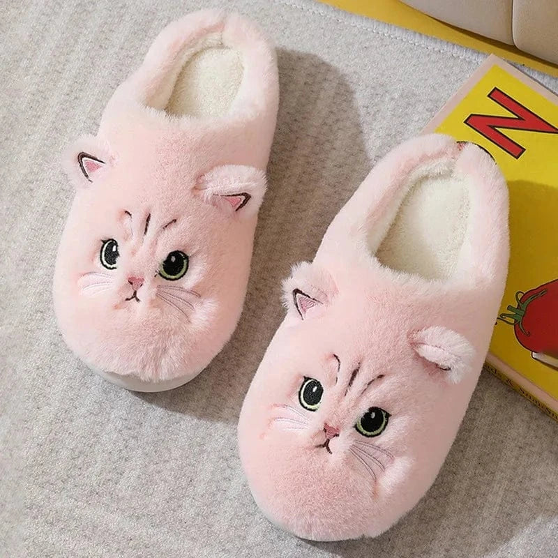 Chaussons Chat d'hiver pour Femme