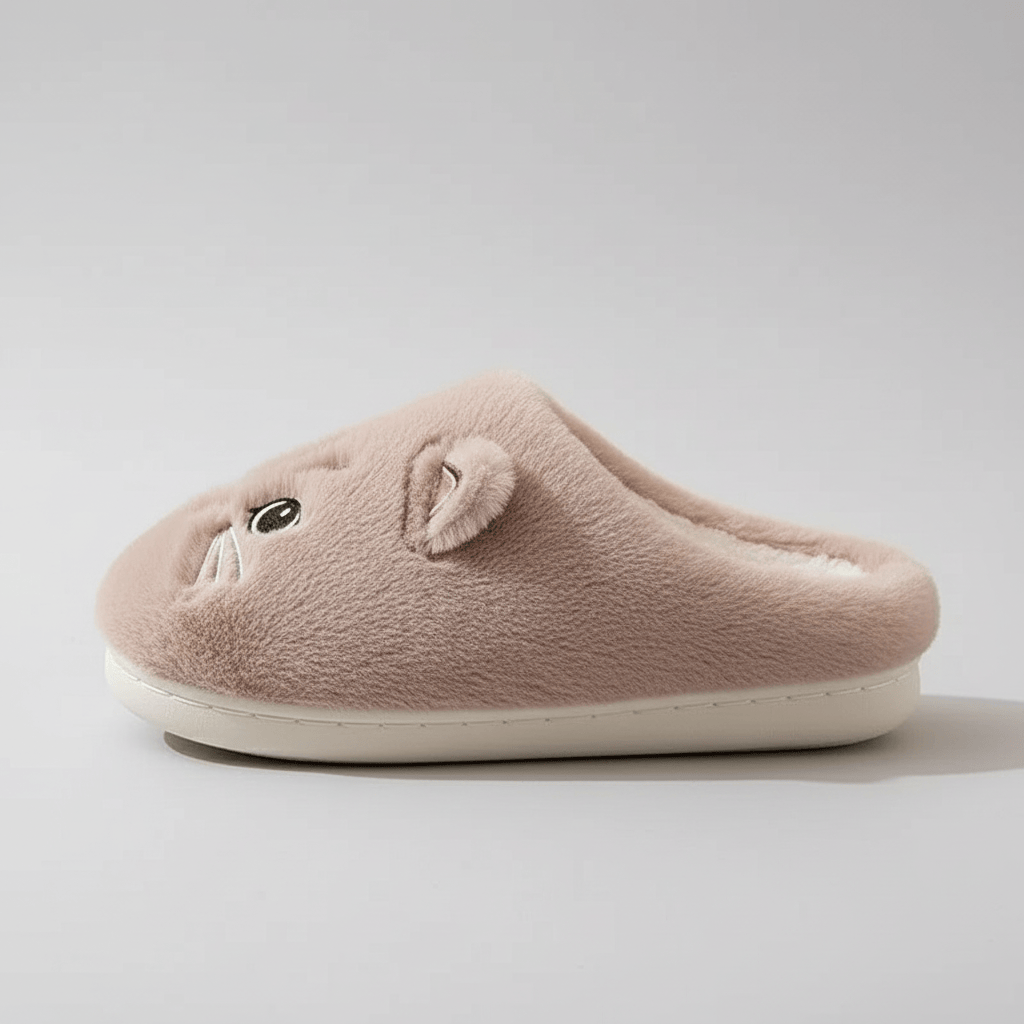 Chaussons Chat d'hiver pour Femme