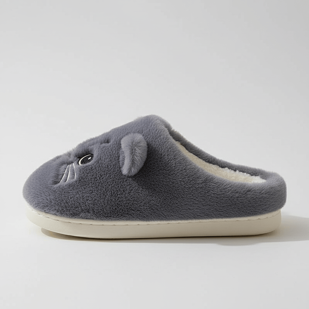 Chaussons Chat d'hiver pour Femme