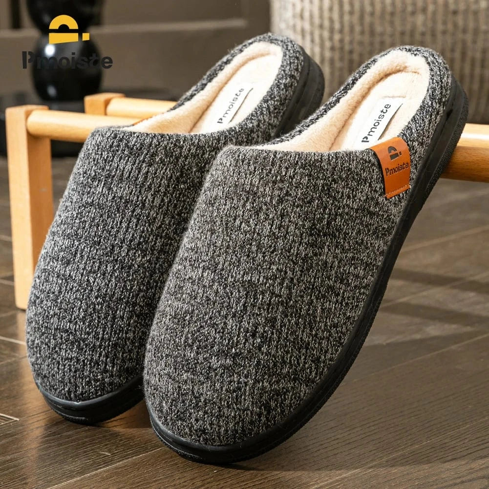 Chaussons à Mémoire de Forme Homme