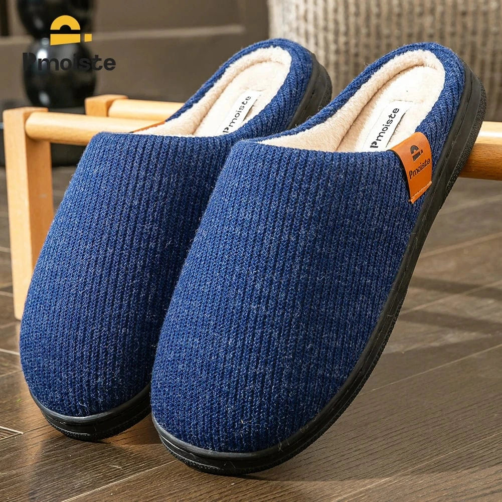 Chaussons à Mémoire de Forme Homme