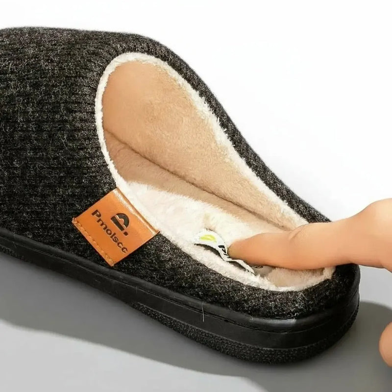 Chaussons à Mémoire de Forme Homme