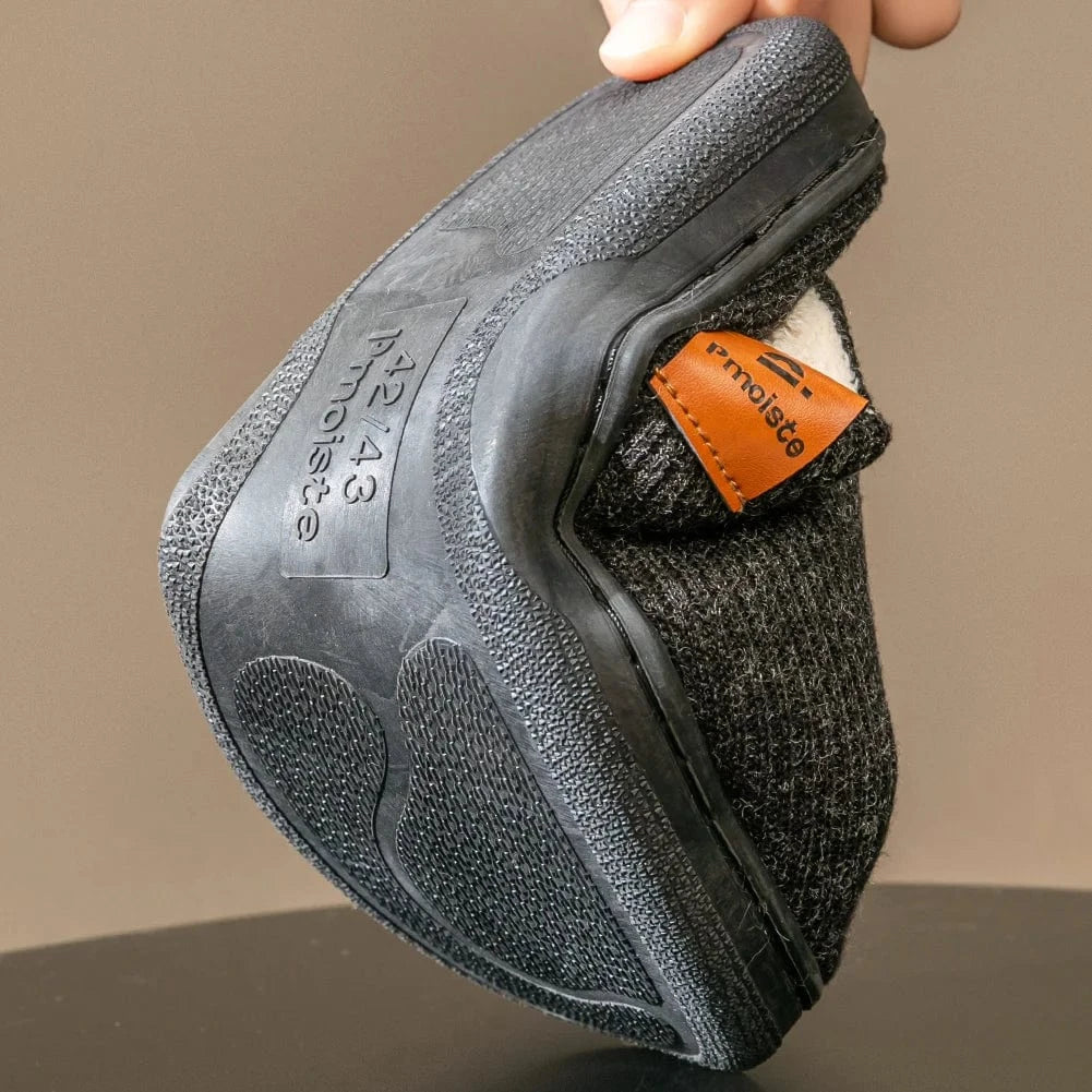 Chaussons à Mémoire de Forme Homme