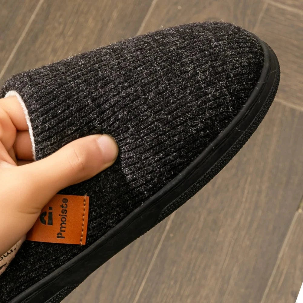 Chaussons à Mémoire de Forme Homme