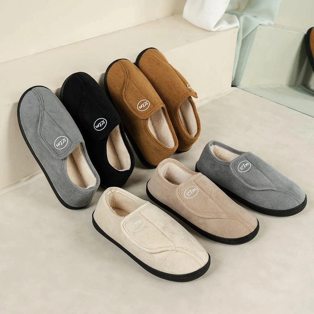 Chaussons à Scratch pour Femme