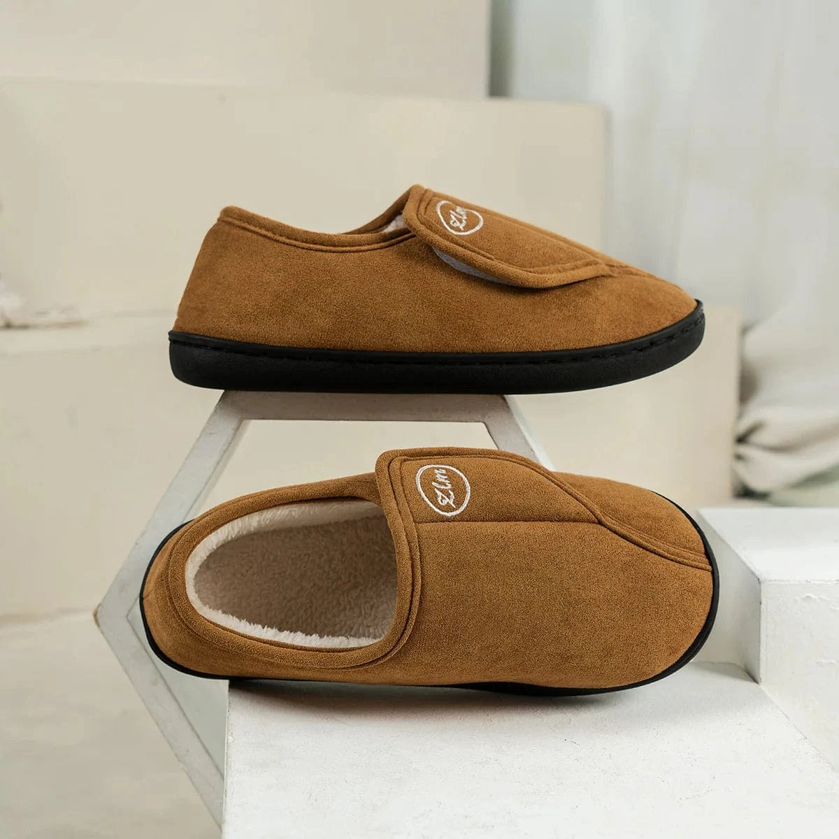 Chaussons à Scratch pour Femme