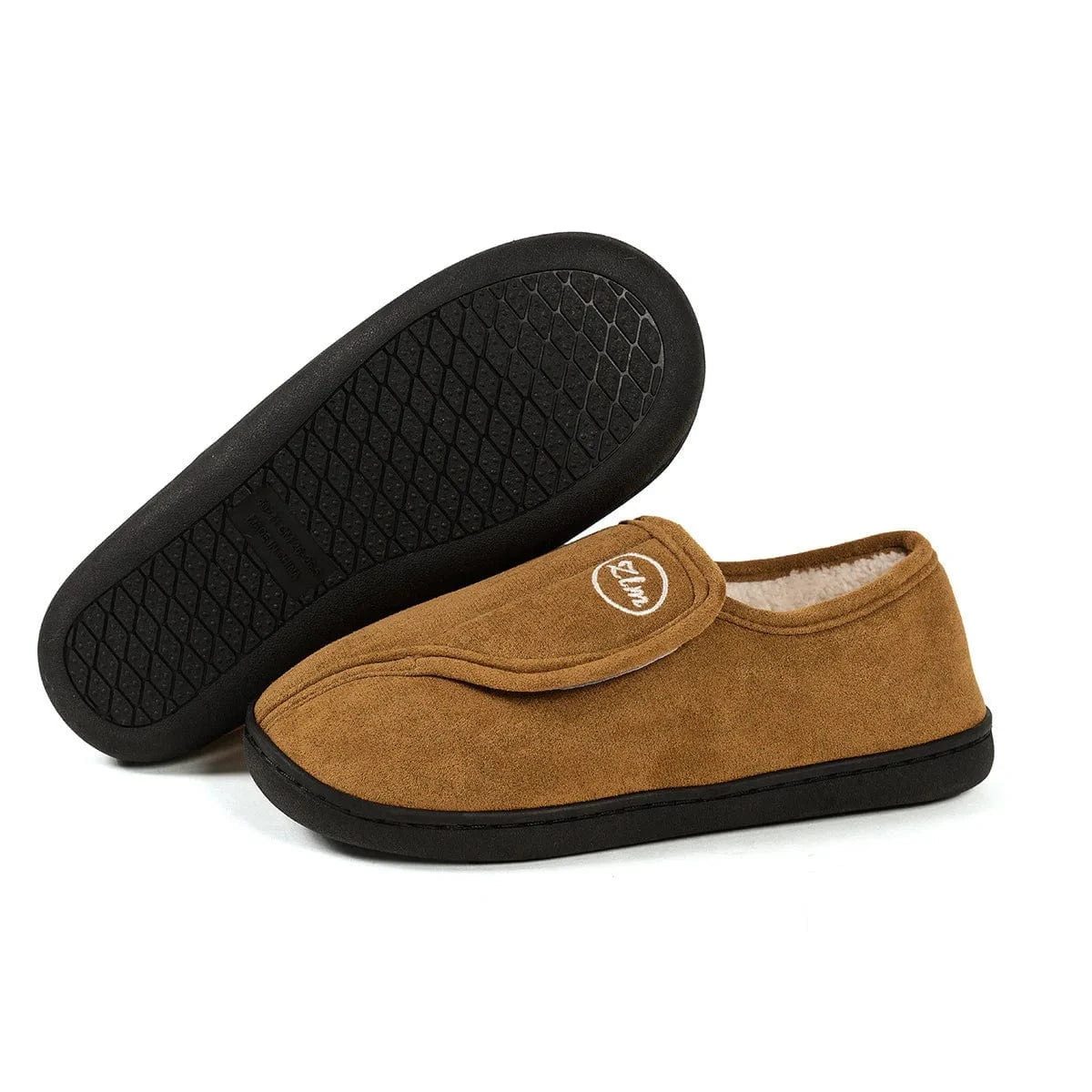 Chaussons à Scratch pour Femme Camel / 40-41