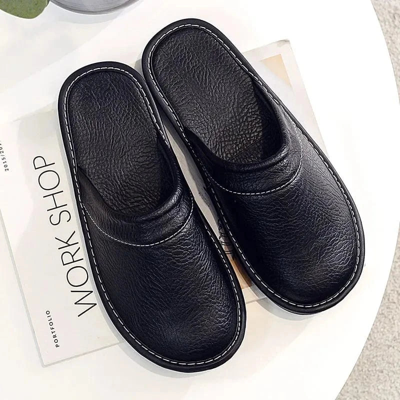 Chaussons Anti-Odeurs pour Homme Noir / 37-38