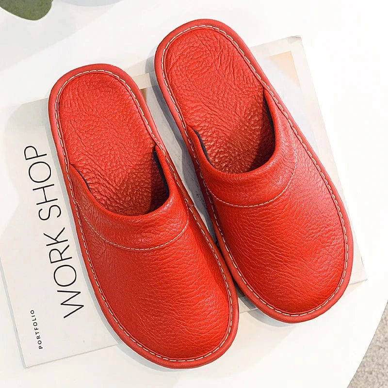 Chaussons Anti-Odeurs pour Homme Rouge / 37-38