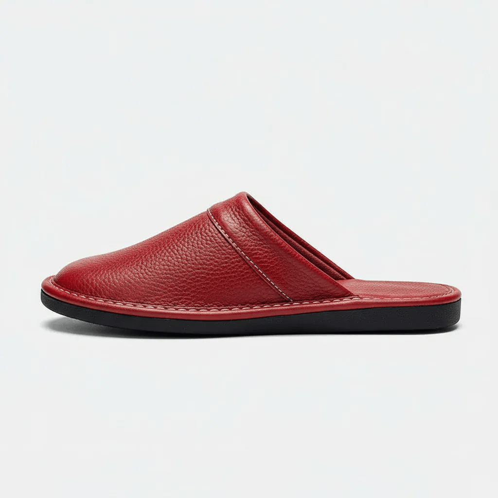 Chaussons Anti-Odeurs pour Homme Rouge foncé / 37-38