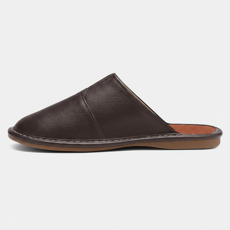 Chaussons Cuir Souple pour Homme