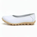 Chaussons Ballerines en Cuir pour Femme
