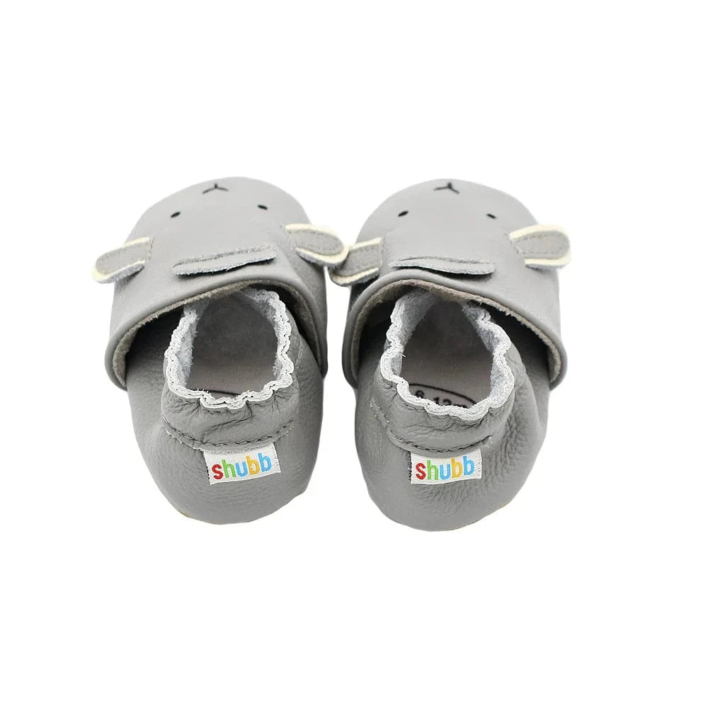 Chaussons Bébé en Cuir Antidérapants