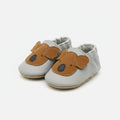 Chaussons Bébé en Cuir Antidérapants Koala