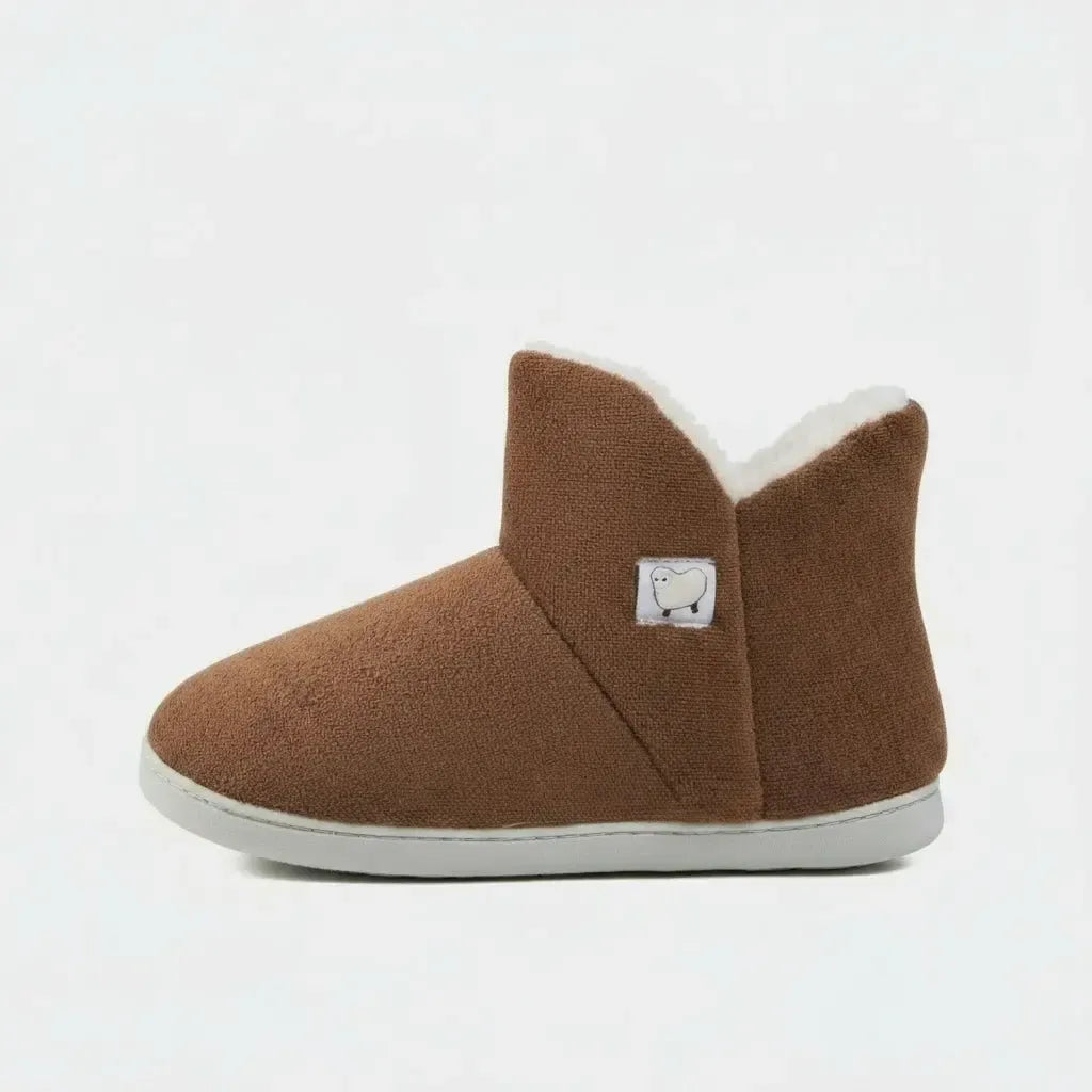 Chaussons Bottes d'Hiver pour Femme Marron clair / 35-36