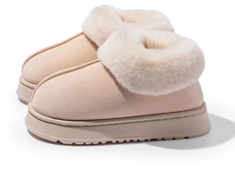 Chaussons Bottes Fourrés pour Femme