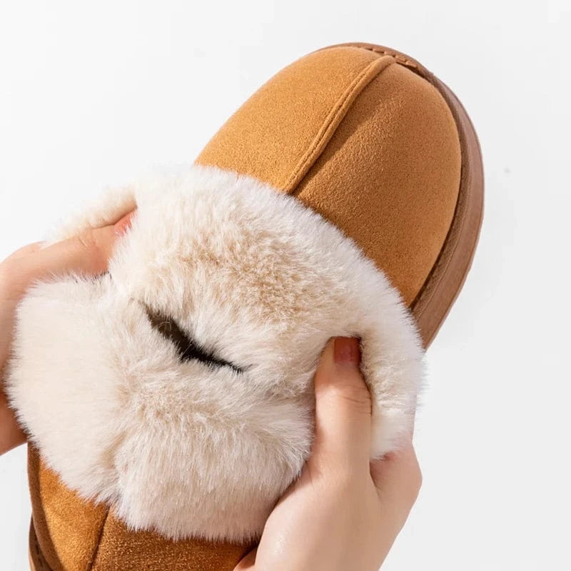 Chaussons Bottes Fourrés pour Femme