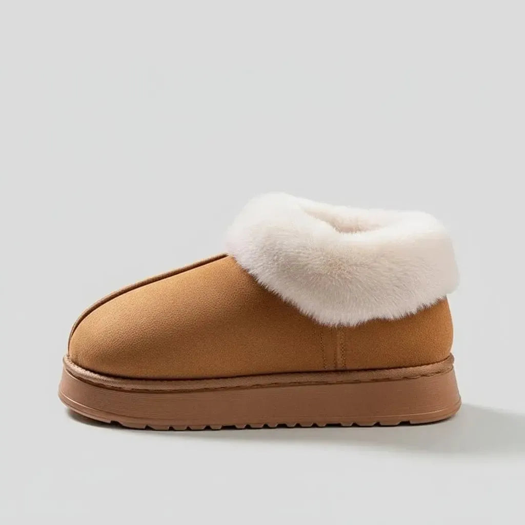 Chaussons Bottes Fourrés pour Femme