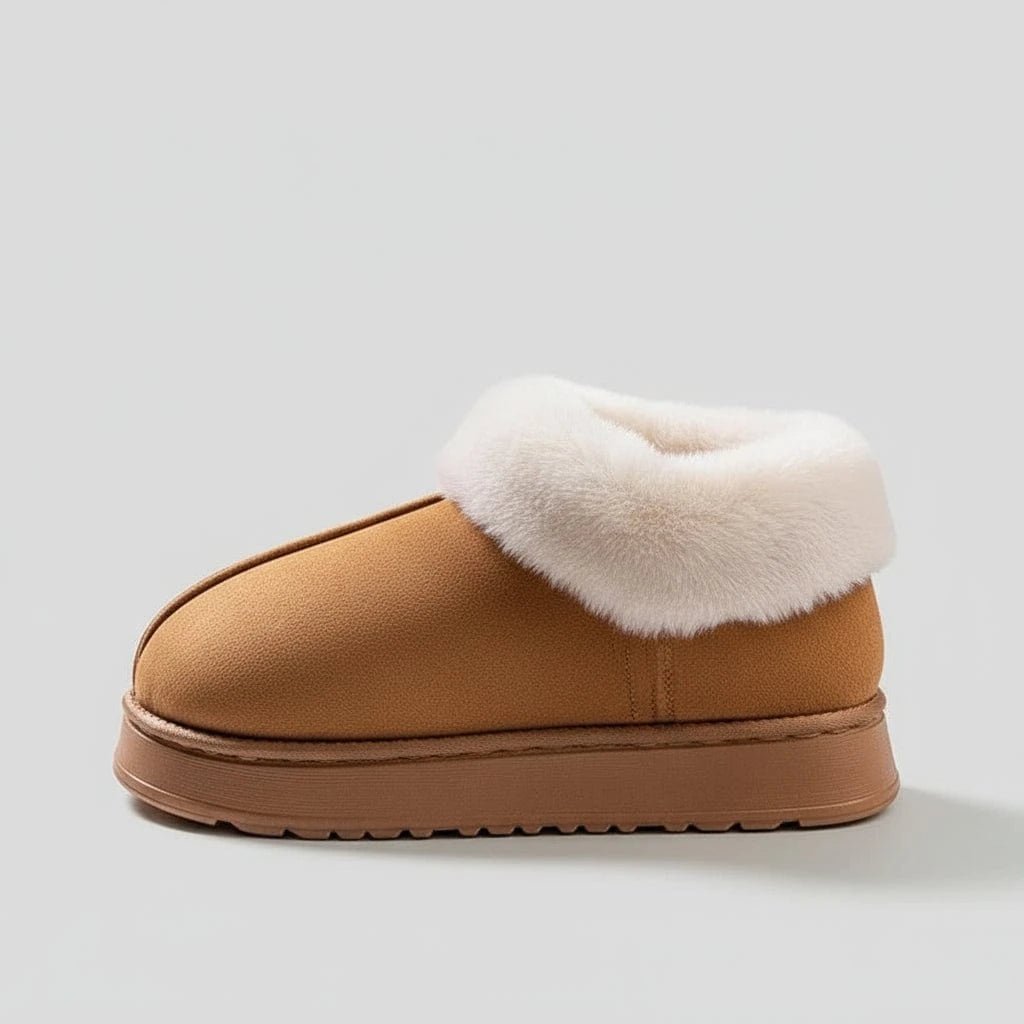 Chaussons Bottes Fourrés pour Femme