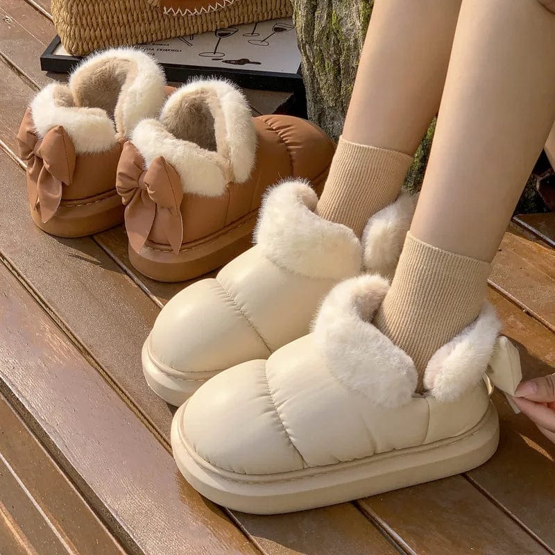 Chaussons Bottines Fourrées pour Femme