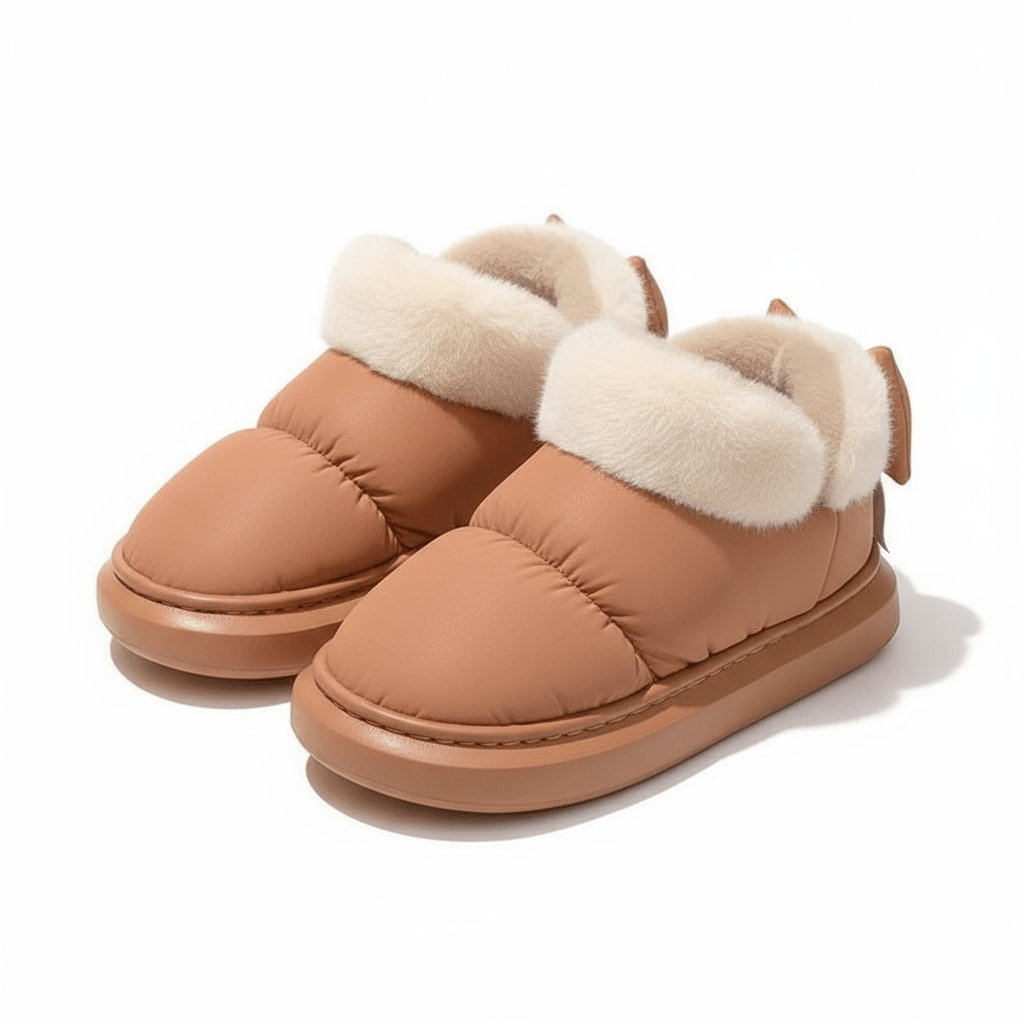 Chaussons Bottines Fourrées pour Femme