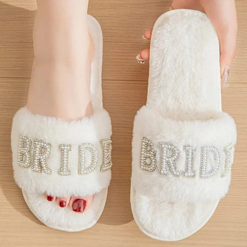 Chaussons Bride Mariage