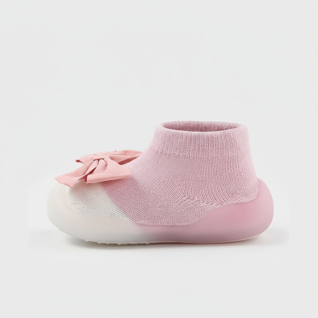 Chaussons Chaussettes à Noeud pour Fille