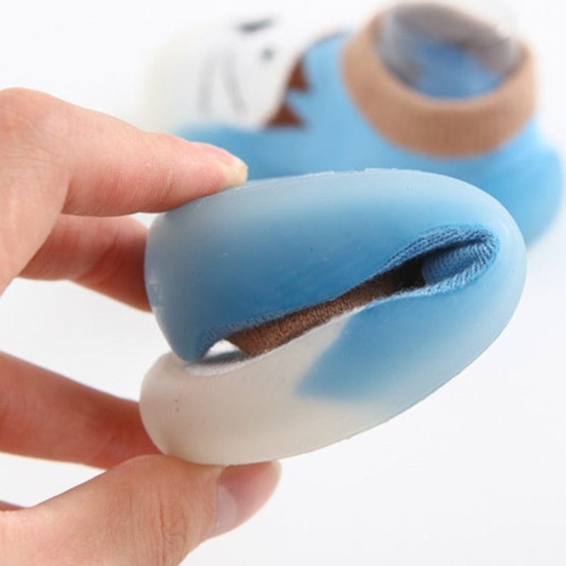 Chaussons Chaussettes Antidérapants pour Bébé - Cléo