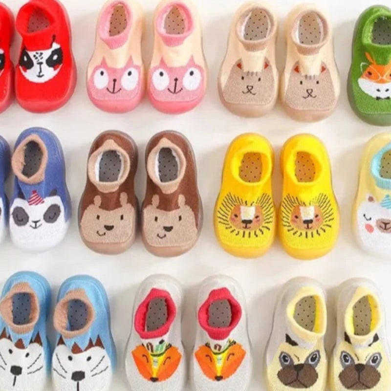 Chaussons Chaussettes Antidérapants pour Bébé - Cléo