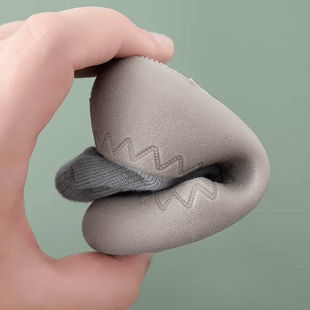 Chaussons Chaussettes Semelle Caoutchouc