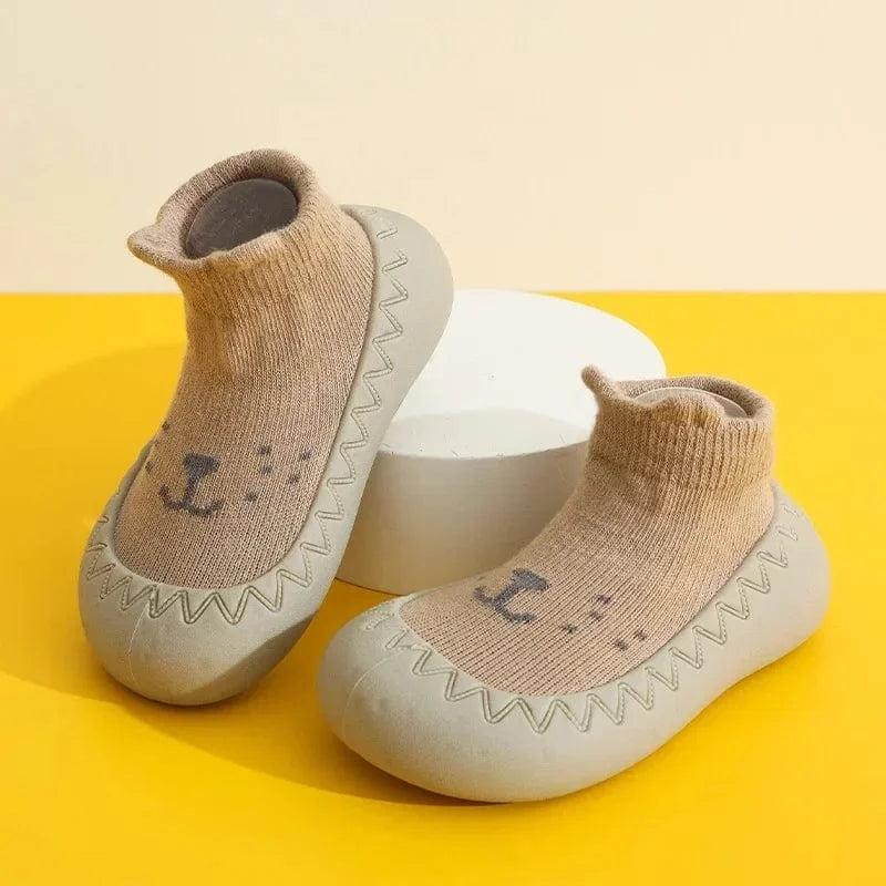 Chaussons Chaussettes Semelle Caoutchouc