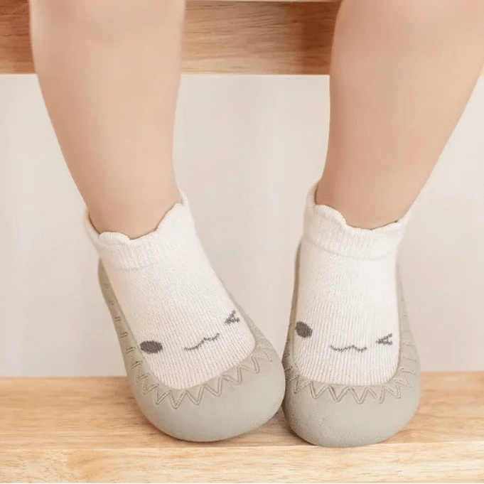 Chaussons Chaussettes Semelle Caoutchouc
