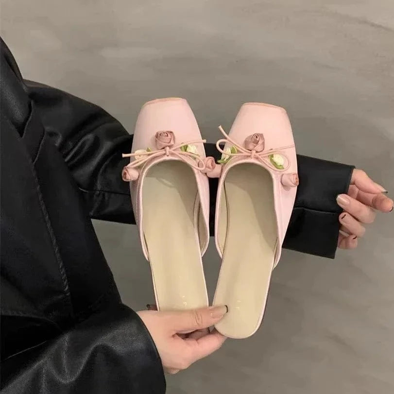 Chaussons Chic pour Femme Rose / 35