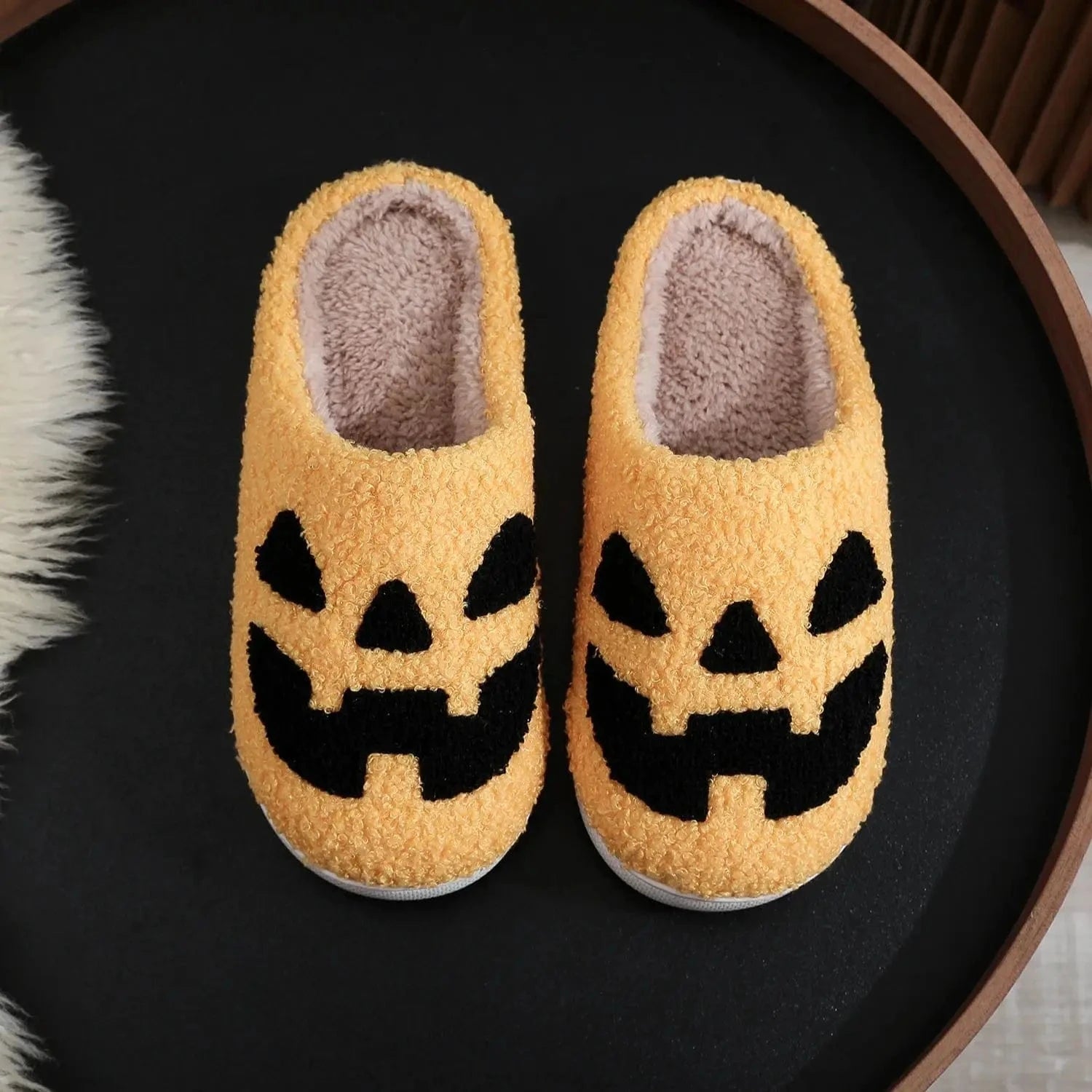 Chaussons Citrouille Orange / 35-36