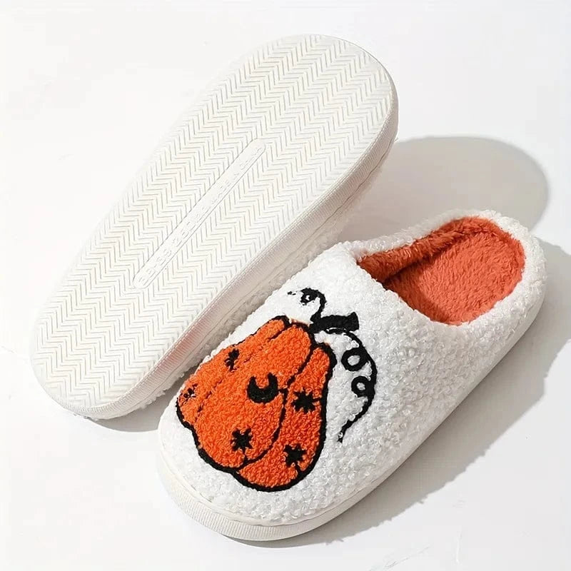 Chaussons Citrouille pour Femme