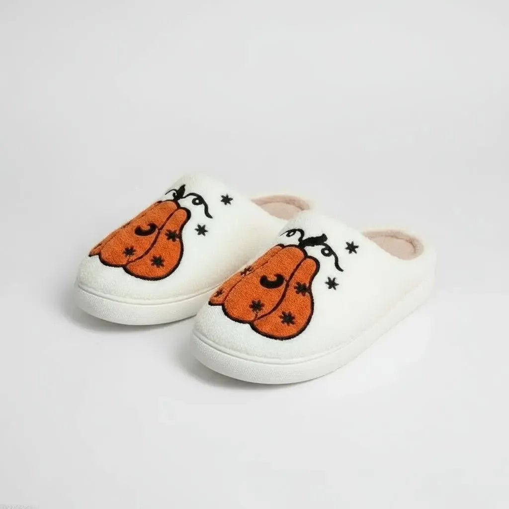 Chaussons Citrouille pour Femme