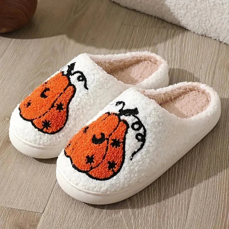 Chaussons Citrouille pour Femme