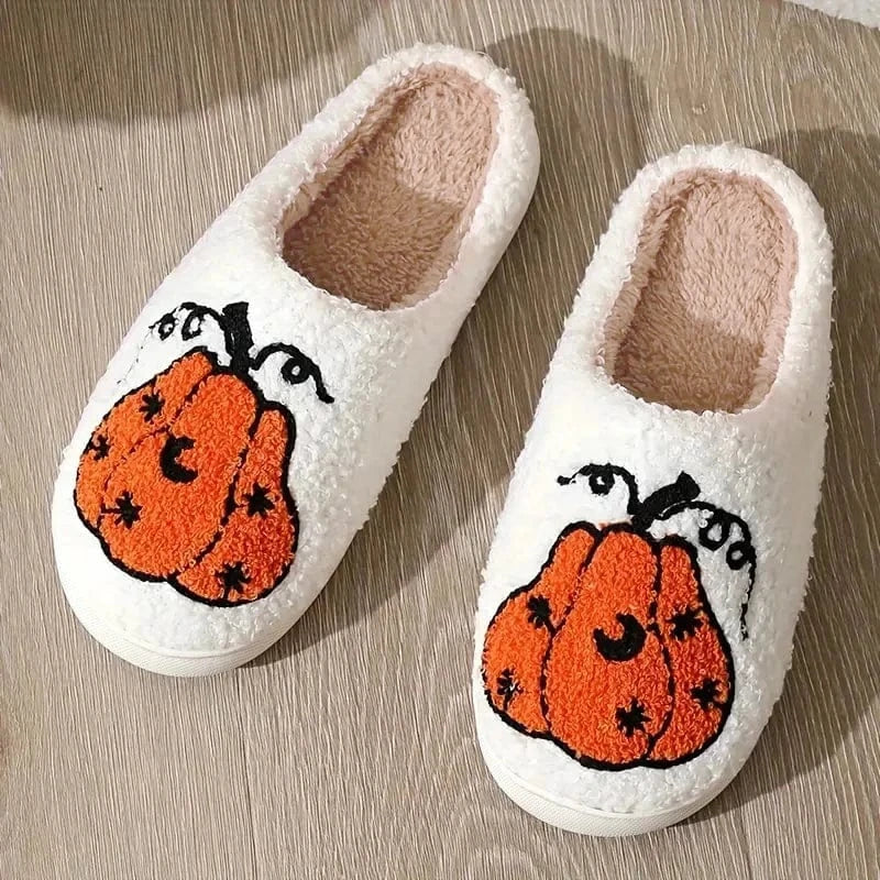 Chaussons Citrouille pour Femme