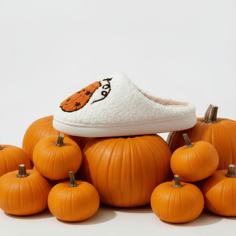Chaussons Citrouille pour Femme
